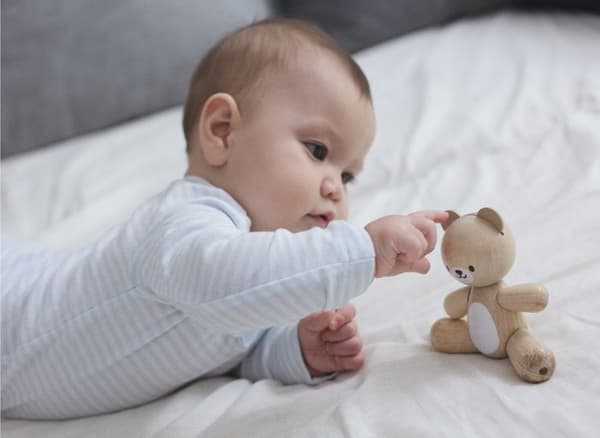 Planleksaker - Ledad mamma och babybjörn - BYXA