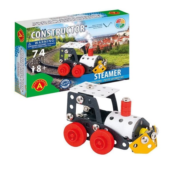 Alexander Toys - Constructor Steamer - Lokomotiv