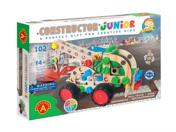 Alexander Toys - Constructor Junior 3x1 - Dragbil