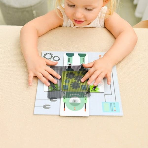 Mideer - 3D magnetisk robotanimationsspel - TROUSSELIER