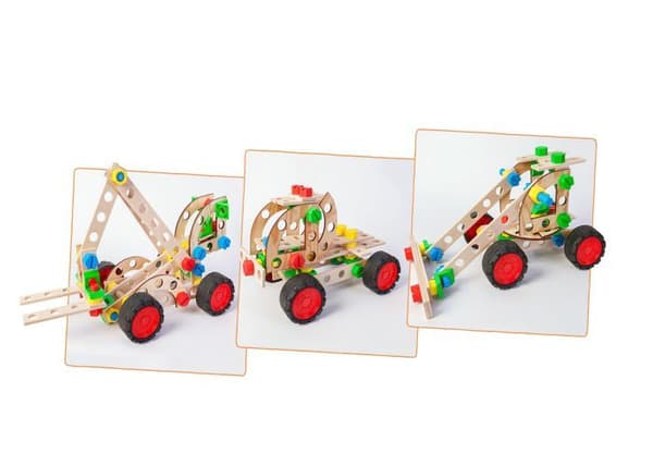 Alexander Toys - Constructor Junior 3x1 - Gaffeltruck