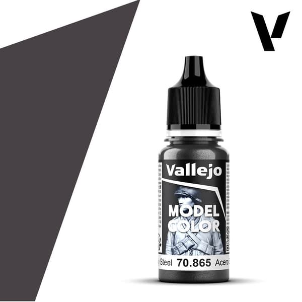 Vallejo Model Farve 70.865 Oily Steel