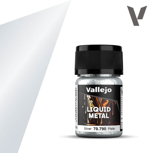 Vallejo Liquid Metal 70.790 Silver