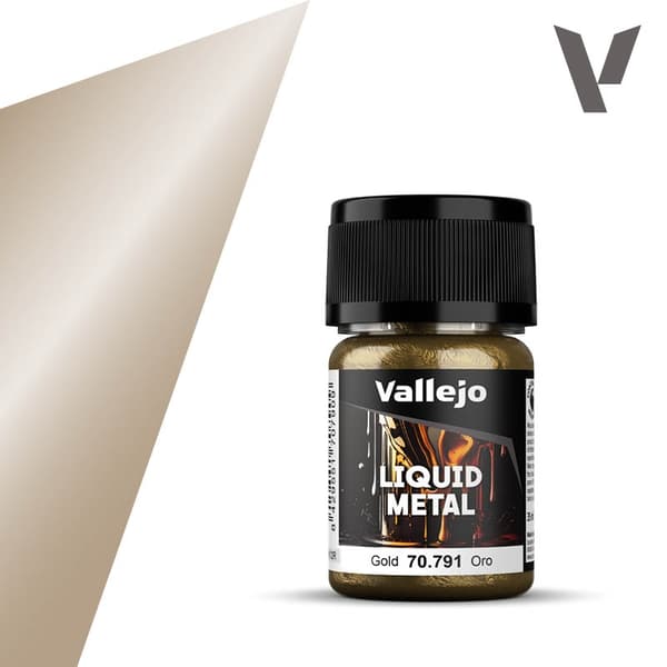 Vallejo Flydende metal 70.791 guld