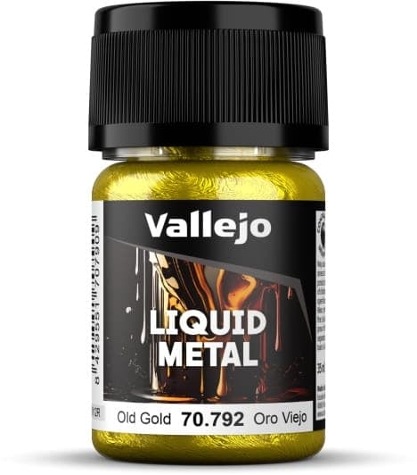 Vallejo Flydende metal 70.792 gammelt guld