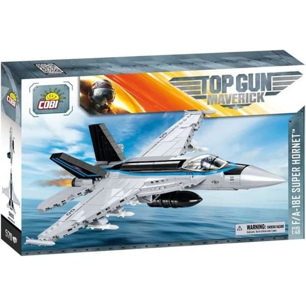 Flygplansbyggsats - COBI - Super Hornet junior silver - 570 stycken