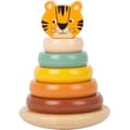 Miniatyrbild 1 av 4: Small Foot junior safari tigerstapeltorn 14 cm trä 7 st