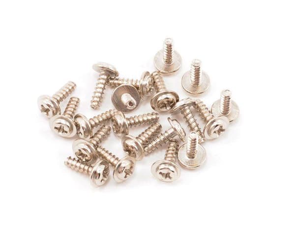 Modelleringsverktyg - modelleringstillbehör - modellism reservdel Team tillhörande - AE25207 - Tappskruvar, 3 x 10 mm bhpts