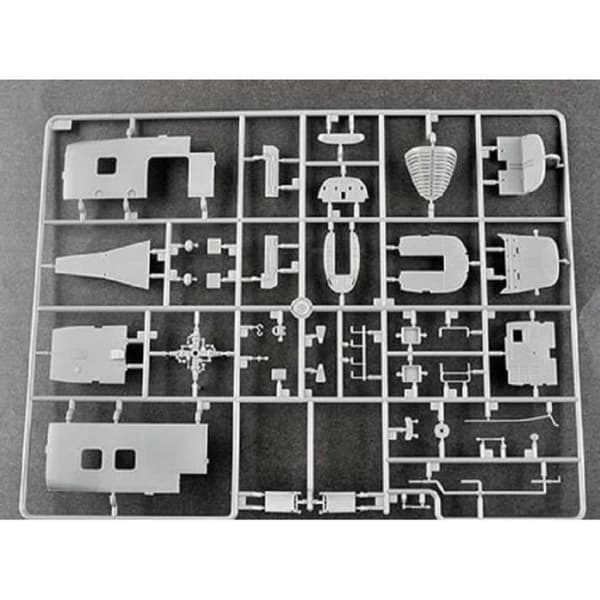 Ch-34 Us Army Rescue Helicopter Model - TRUMPETER - Plast - Vit - 15 år gammal - Barn - Blandat