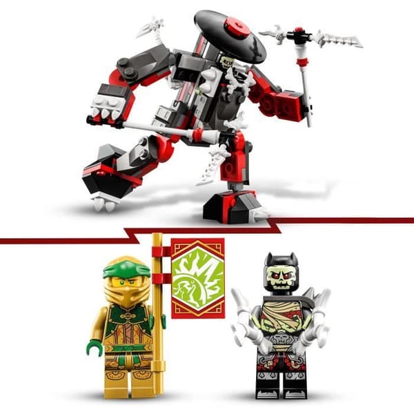 LEGO® NINJAGO 71781 Lloyd's Bot Battle – Evolutionsleksak med 2 minifigurer