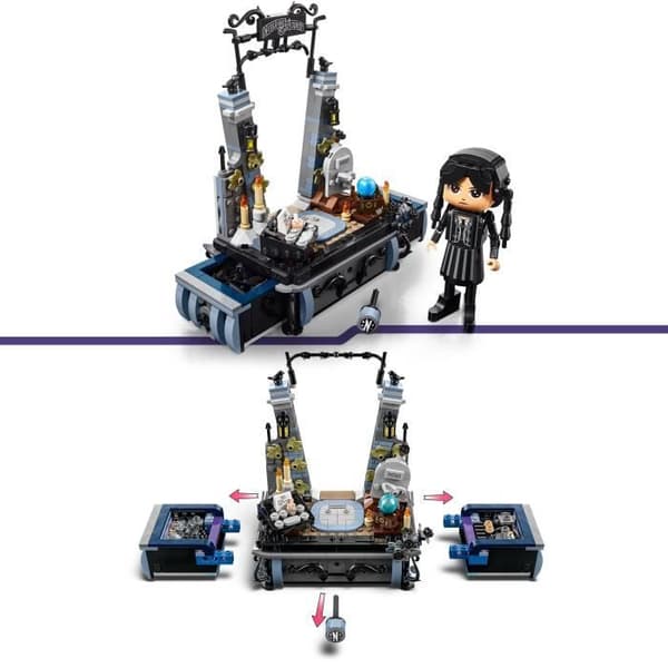 LEGO onsdag 76780 onsdag Addams minifigur - samlarbygge
