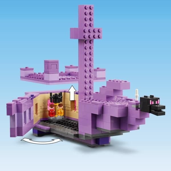 LEGO® Minecraft® 21264 Draken och Enderskeppet - TV-spelsinspirerat set