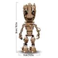 Miniatyrbild 3 av 6: LEGO 76217 Marvel My Name is Groot, Marvel Toy och Baby Groot Minifigure, Guardians of the Galaxy 2 Movie, Kids Ages 10+