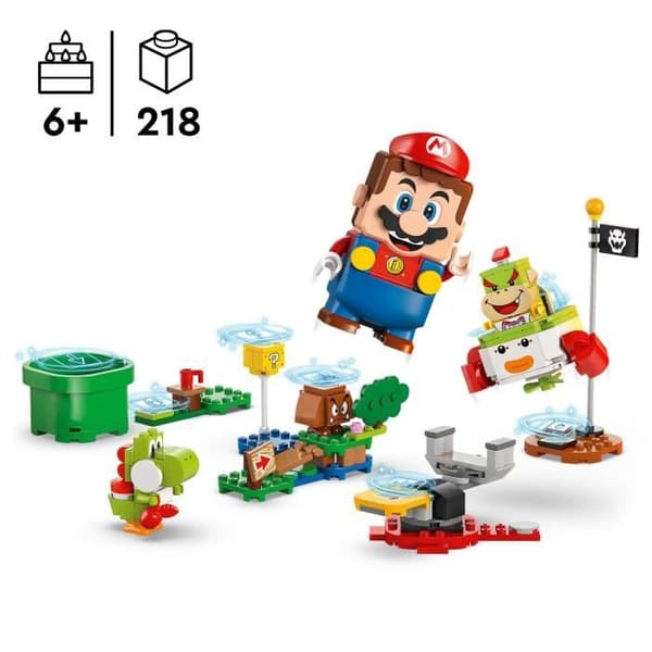 LEGO® Super Mario 71439 The Adventures of LEGO® Mario Interactive - Fordon och Yoshi Set