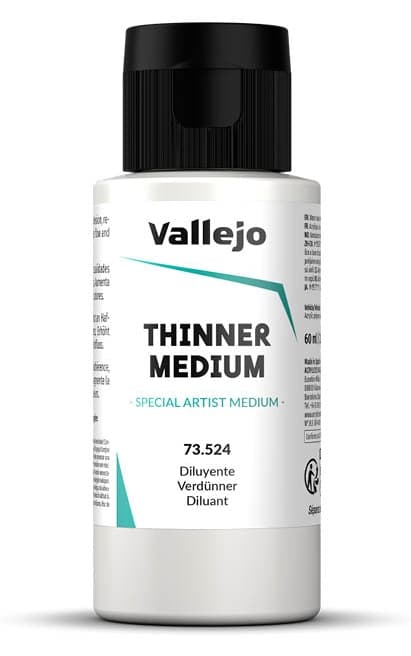 Vallejo 73.524 Thinner Medium 60ml