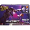 Miniatyrbild 1 av 5: Minecraft - Ultimate Ender Dragon box-set, 50 cm med dimmandad, Steve-figur och stridstillbehör - Statyett - Från 6