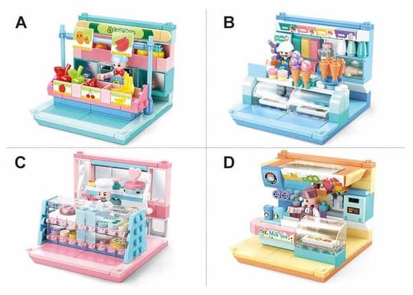 Sluban - M38-B0792 - Mini DIY Workshop (8 presentationslådor, 2 stycken),