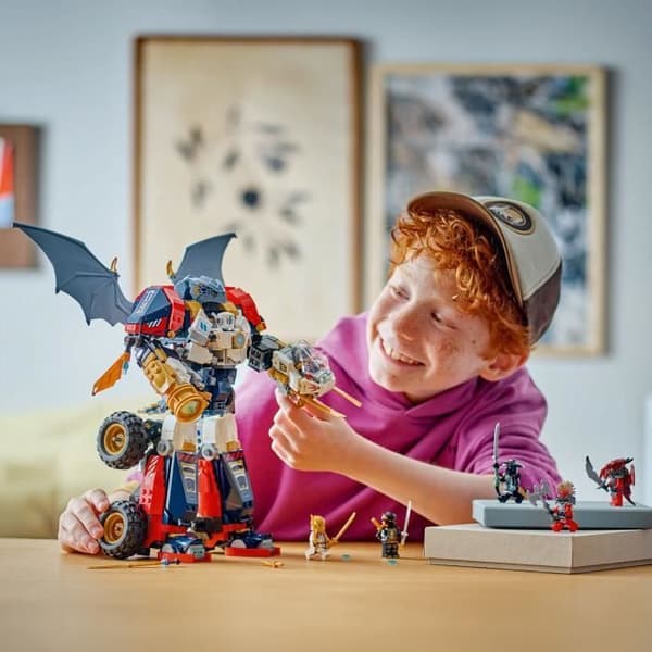 LEGO NINJAGO 71834 Zanes Ultra Combo Robot - 4-i-1 byggset för åldrar 9