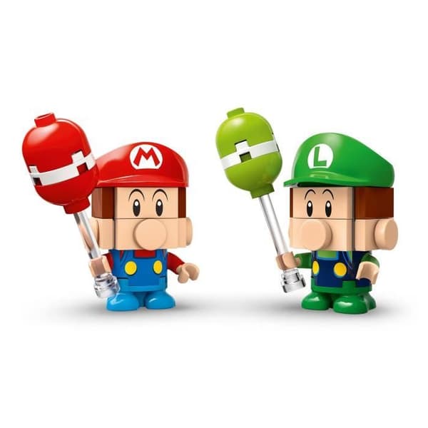 LEGO Super Mario 72034 Mario Kart  Baby Mario vs Baby Luigi  Nintendo present