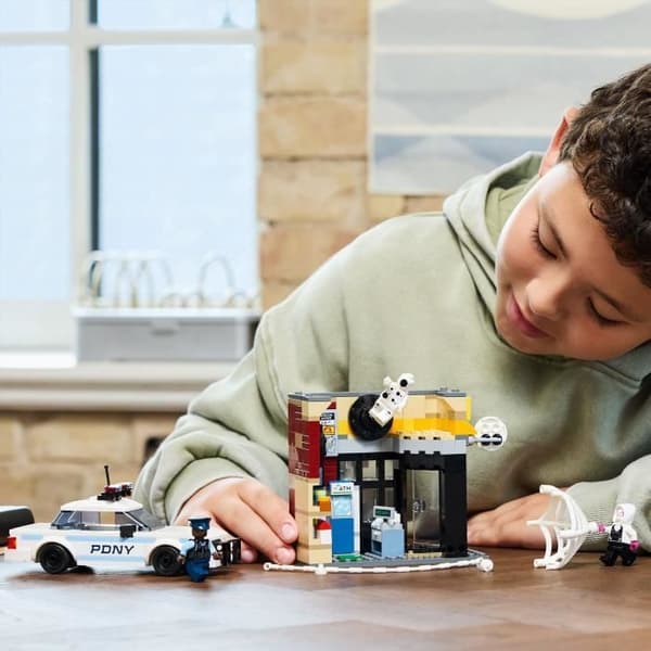 LEGO Marvel 76311 Spider-Verse: Miles Morales vs. The Smudge - Game for Boys Ages 9 and Up