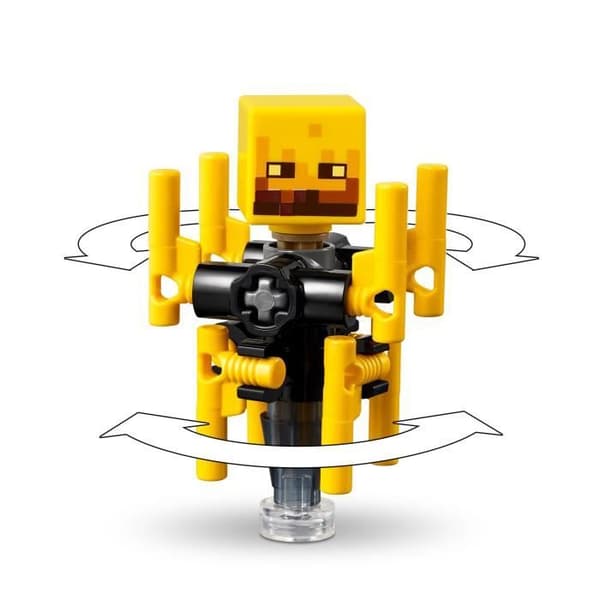 LEGO Minecraft 21266 Nether Lava Battle - Leksak för videospelsfans