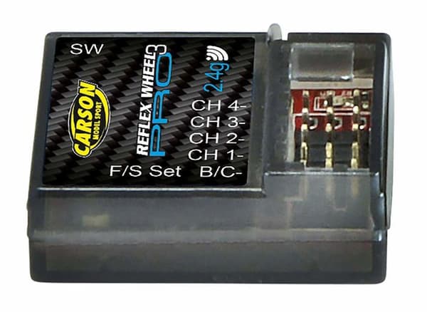 Carson - 500501533 - Reflex Wheel Pro 3-mottagare, 2,4 GHz
