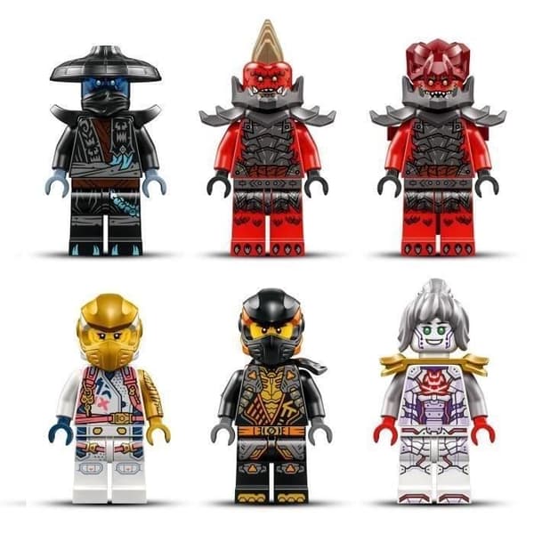 LEGO NINJAGO 71834 Zane's Ultra Combo Robot - 4-i-1 byggspel från 9 år