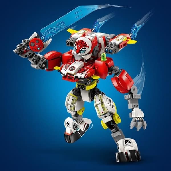 LEGO DREAMZzz 71497 Cooper's Tiger Robot och Zero's Racer - 3-i-1 byggleksak