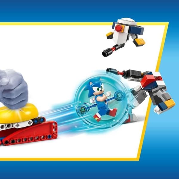 LEGO Sonic the Hedgehog 77001 Sonics Campfire Conflict Toy för barn från 7 år och uppåt
