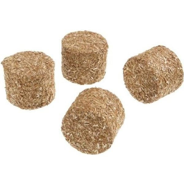 Leksak - VAN MANEN - Cylindriska halmbalar - Barnpojke 3 år - Material Halm