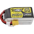 Miniatyrbild 1 av 3: Tattu Batteripaket (LiPo) 22,2 V 1400 mAh Antal celler: 6 150 C block XT60