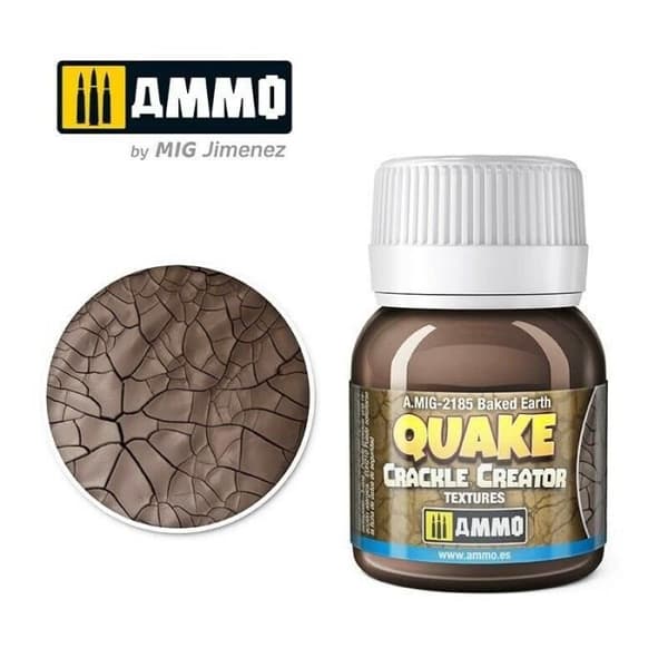 AMMO AMIG2185 QUAKE CRACKLE CREATOR TEXTURES BAKED EARTH AMMO BY MIG J