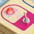 Miniatyrbild 5 av 6: Busy Board - TOPBRIGHT - Ljusomkopplare - 3 knappar - Tryck - Interiör