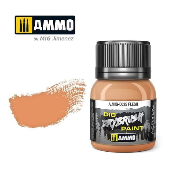AMMO A.MIG-0635 DRYBRUSH KÖTT AMMO BY MIG JIMENEZ