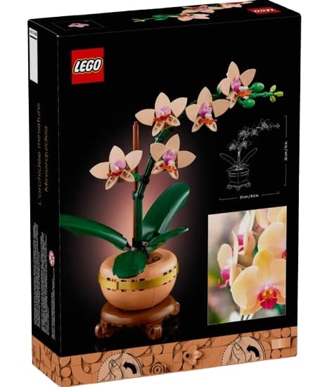 LEGO Botanical Collection Miniatyrorkide