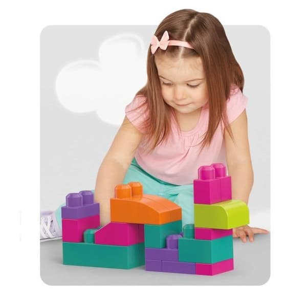 Byggspel - MEGA BLOKS - CYP67 - 60 stycken - Fisher Price