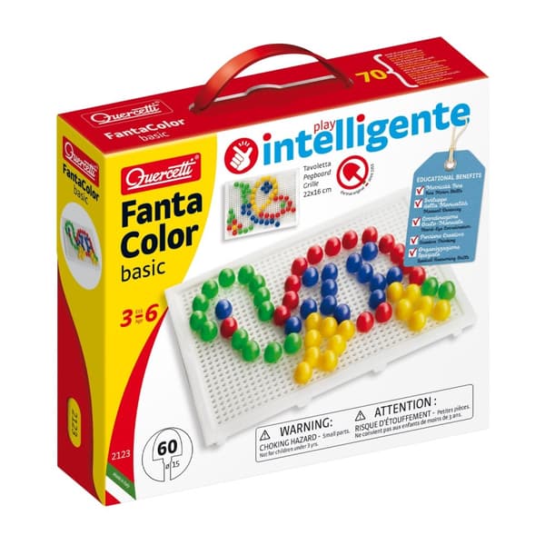 Quercetti FantaColor Tab Basic (60 stk.) - (QU-2123)