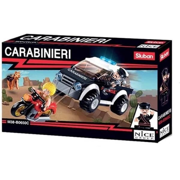 Byggsats - Lego City - Carabinieri terrängfordon - 106 delar - Barn - Blandat