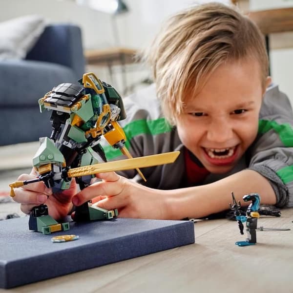 LEGO® 71750 NINJAGO® Lloyd's Hydro Mech ubåtsbyggsats, NINJAGO® minifigur för barn med Ll minifigur