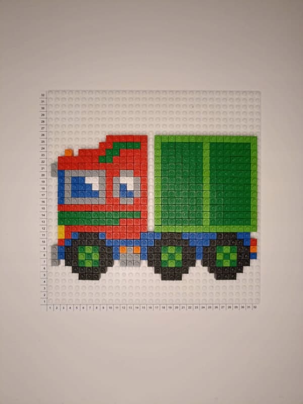 Pixel Vehicles BiOBUDDI 2782 el. XXL palapeli EKOLOGISET lohkot