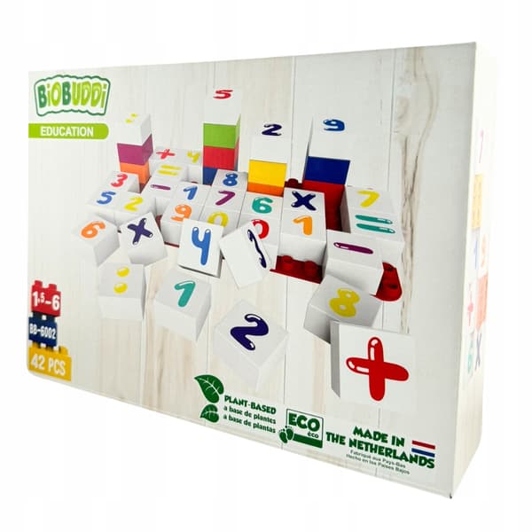 Tutustu BIOBUDDi Numbers Educational Set -ekologisiin lohkoihin