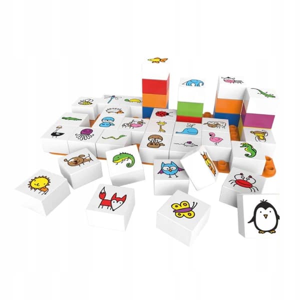 Lær de økologiske blokke til BIOBUDi Animals Educational Set at kende