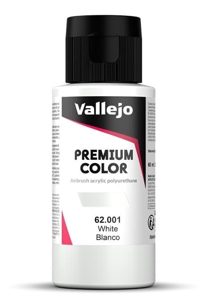 Vallejo Premium farve 62.001 Hvid