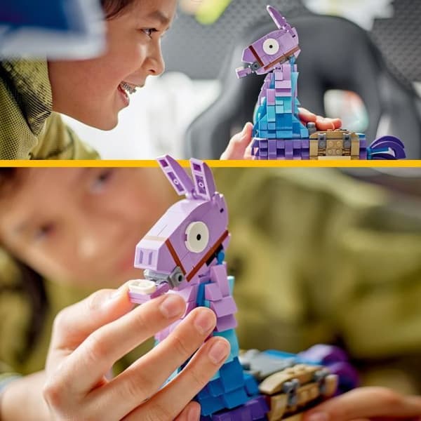 LEGO Fortnite 77071 Supply Llama  Minifigur inspirerad av videospelet för tonåringar