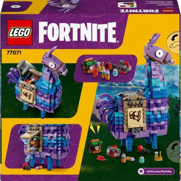 LEGO Fortnite 77071 Supply Llama  Minifigur inspirerad av videospelet för tonåringar