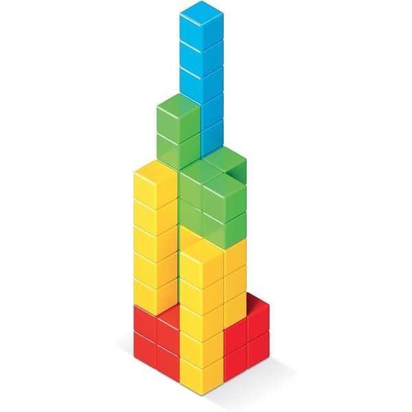 Magicube Green Line junior byggspel 64 delar - GEOMAG - Magnetiska byggstenar
