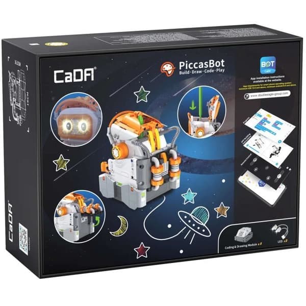 CaDA byggstenar målarrobot PiccasBot 461 stycken