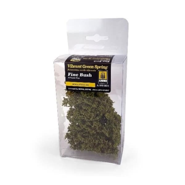 A.MIG-8372 FINE BUSH VIBRANT GREEN SPRING AMMO AV MIG JIMENEZ
