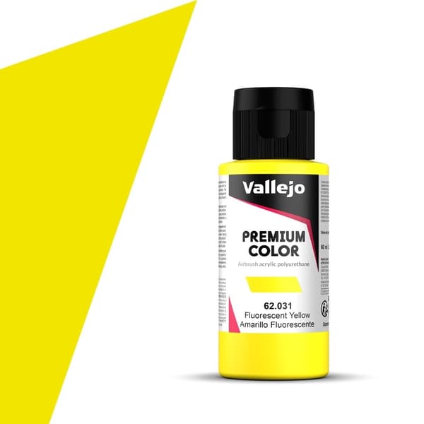 Vallejo Premium farve 62.031 Fluorescerende gul