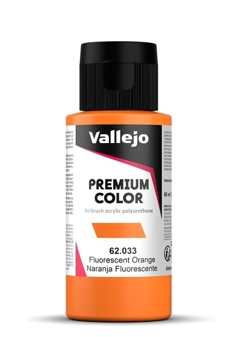 Vallejo Premium farve 62.033 Fluorescerende Orange